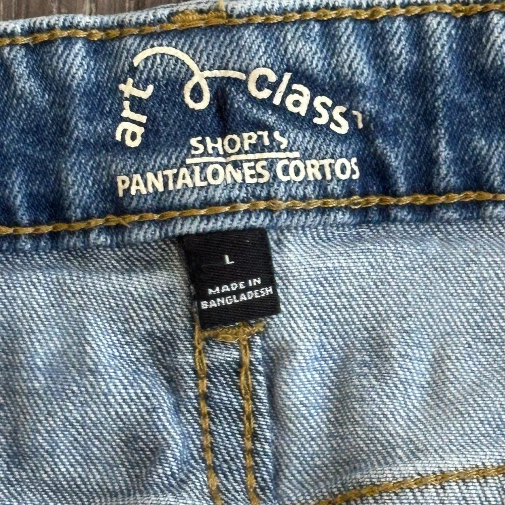 art class Light Blue Denim Shorts - Picture 4 of 7